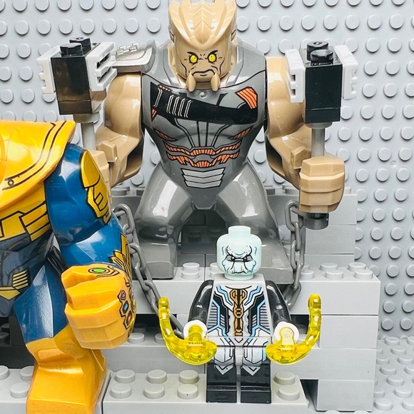 Thanos.Corvus Glaive. Proxima Midnight.Ebony Maw.Black Dwarf Custom Minifigure - Picture 3 of 5